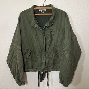 Young Fabulous & Broke Olive Green Women's Jacket Size Medium